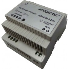 AT-12/30-2 DIN Блок питания для крепления на DIN-рейку.