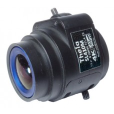 SL410M Объектив вариофокальный ручной Theia SL410M для видеокамер 4К, 12 мегапиксельный, от 1/2.3" до 1/1.4", фокусное расстояние 4 - 10 мм, до 112° угол обзора, F1.7, CS крепление,  ручная диафрагма, ИК-коррекция для камер с режимом день/ночь
