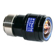 SY125M Объектив широкоугольный Theia SY125M для мегапиксельных видеокамер, 5 мегапиксельное разрешение, 1/2.5", фокусное расстояние 1.28 мм, угол обзора до 135°, F1.8, CS крепление, ручная диафрагма, 