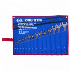 1214MRN набор комбинированных ключей, 10-32 мм, 14 предметов KING TONY