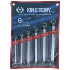 1606MR набор накидных ключей, 10-26 мм, 6 предметов KING TONY