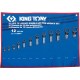 1712MRN набор накидных ключей, 6-32 мм, чехол из теторона, 12 предметов KING TONY