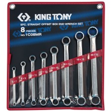 1C08MR набор накидных ключей, 6-22 мм 8 предметов KING TONY