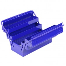 МАСТАК 510-05420B ящик инструментальный раскладной, 5 отсеков, синий.