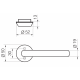 Односторонняя ручка INOXI 3-19/030 ABLOY