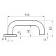 Пара ручек INOXI 3-19/032 ABLOY