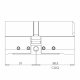 Электромеханический цилиндр CLIQ CYL332 ABLOY