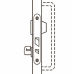 E4195 ABLOY врезной замок для одностворчатых дверей экстренного выхода