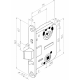4570 ABLOY цилиндровый врезной замок с автоматическим запиранием ригеля