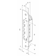 Ответная планка LP710 ABLOY