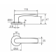 Ручка нажимная Форум 4/008 ABLOY