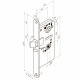 LC193 (One Fit) ABLOY цилиндровый замок для запасных выходов