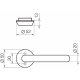 Односторонняя ручка PRESTO 3-20/030 ABLOY EXIT