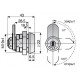 Замок для оборудования CL103 ABLOY с накидным ригелем для металлических шкафов