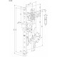 Моторный замок EL590 ABLOY серии EXIT