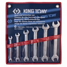 1106MR01 набор рожковых ключей, 8-19 мм, 6 предметов KING TONY
