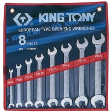 1108MR набор рожковых ключей, 6-22 мм, 8 предметов KING TONY