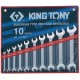1110MR набор рожковых ключей, 6-28 мм, 10 предметов KING TONY