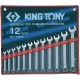 1212MR набор комбинированных ключей, 8-22 мм, 12 предметов KING TONY