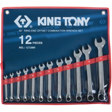 1272MR набор комбинированных ключей, 6-22 мм, 12 предметов KING TONY