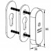 Броненакладка CH102 ABLOY для узкопрофильных дверей